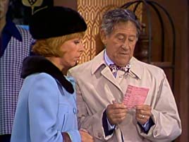 Carol Burnett and Jack Gilford in "The Carol Burnett Show" season 6