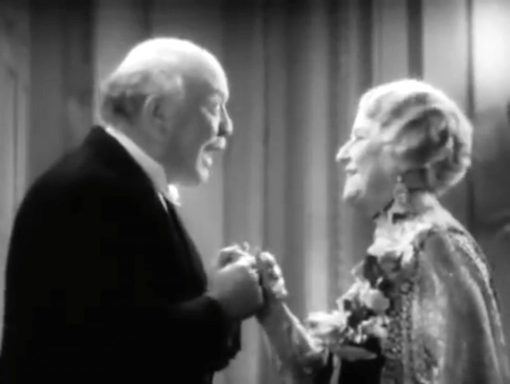 The Judge with Apple Annie in "Lady for a Day"