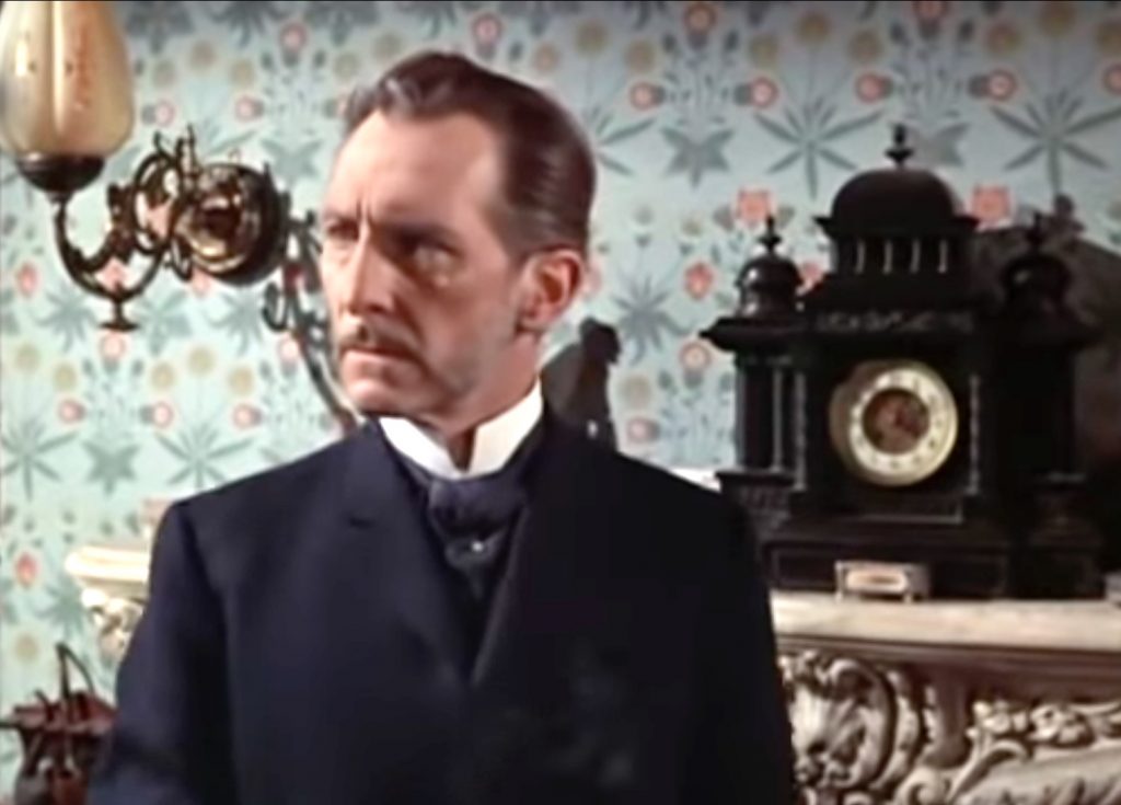 Peter Cushing in The Gorgon