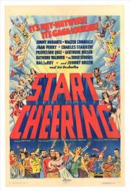 Start Cheering (1938) starring Jimmy Durante, Walter Connolly, The Three Stooges