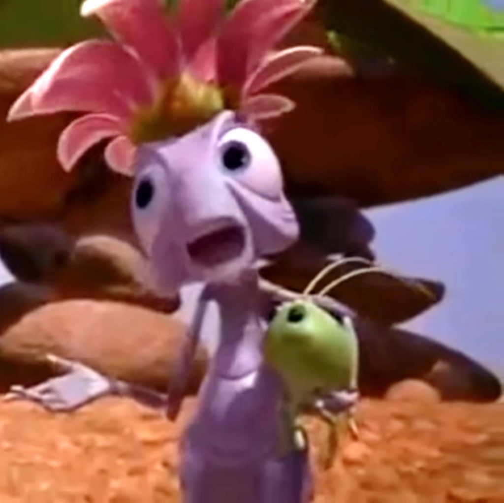 The Queen, voiced by Phyllis Diller in "A Bug's Life"
