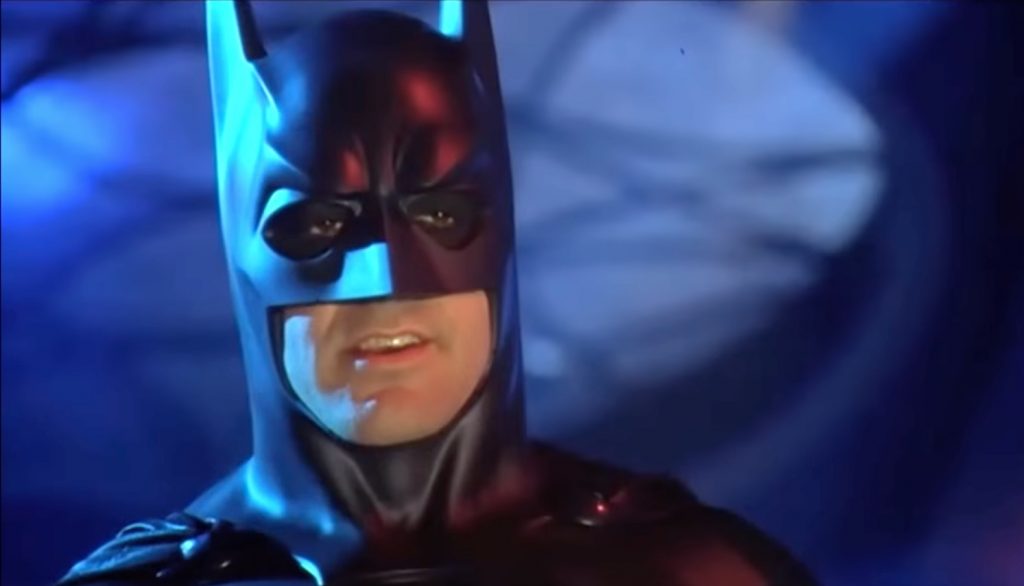 George Clooney as Bruce Wayne/Batman in "Batman & Robin"