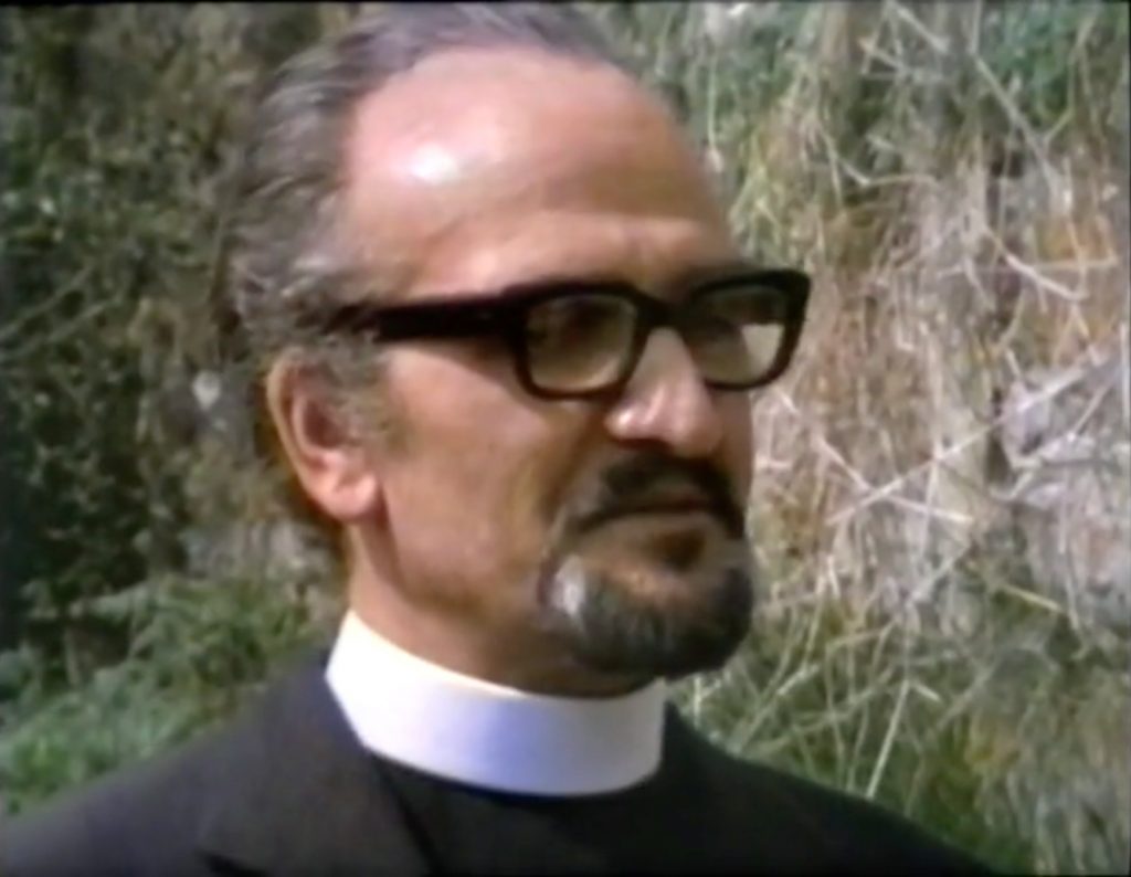 The Master (Roger Delgado) disguised as Vicor Magistere
