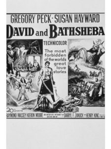 David and Bathsheba poster - Gregory Peck, Susan Hayward