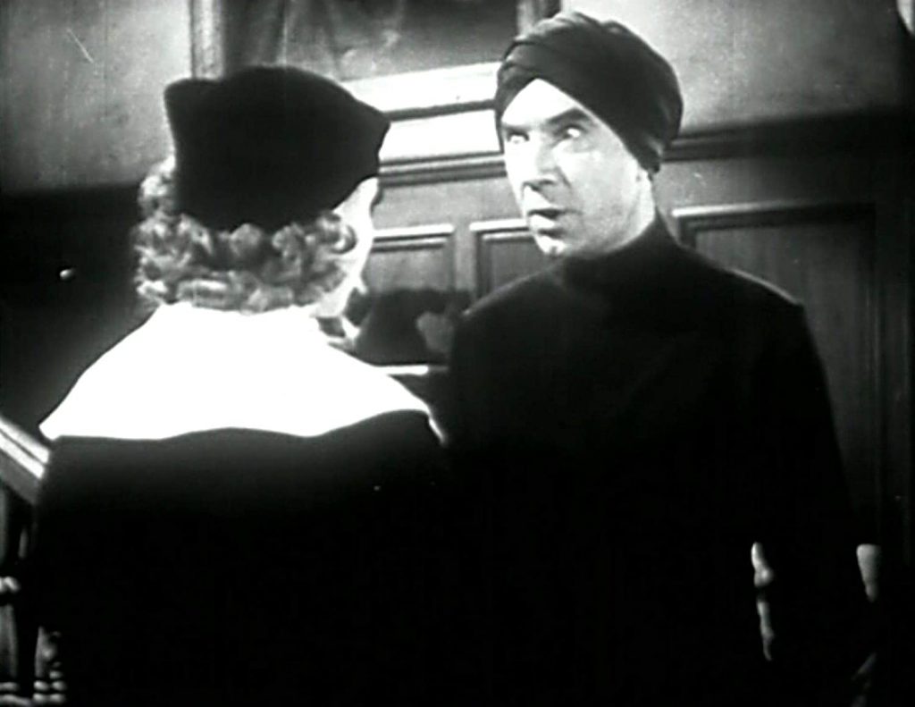 Mary with Delgar (Bela Lugosi)