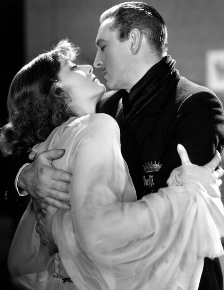 Greta Garbo and John Barrymore in "Grand Hotel"
