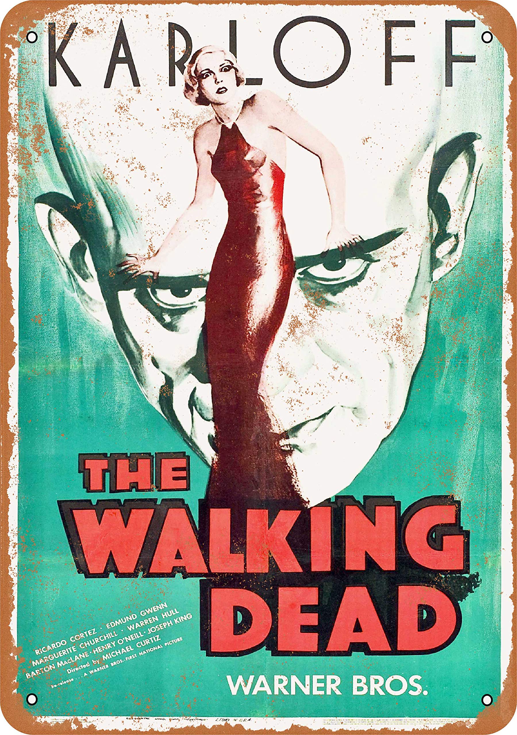 The Walking Dead (1936) starring Boris Karloff, Ricardo Cortez, Edmund Gwenn