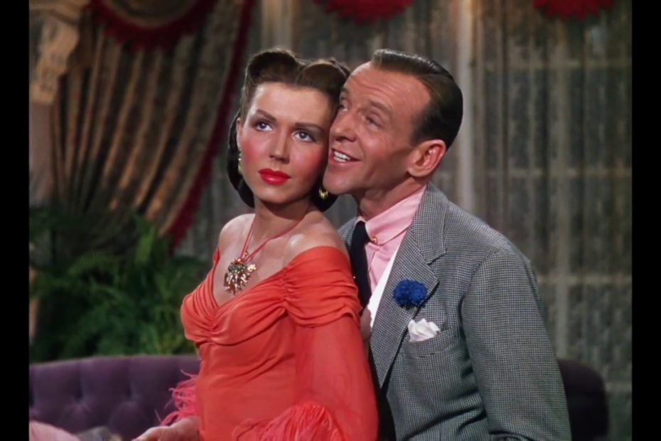 Song lyrics to It Only Happens When I Dance with You, written by Irving Berlin, sung by Fred Astaire, danced by Fred Astaire and Ann Miller, also by Judy Garland in Easter Parade