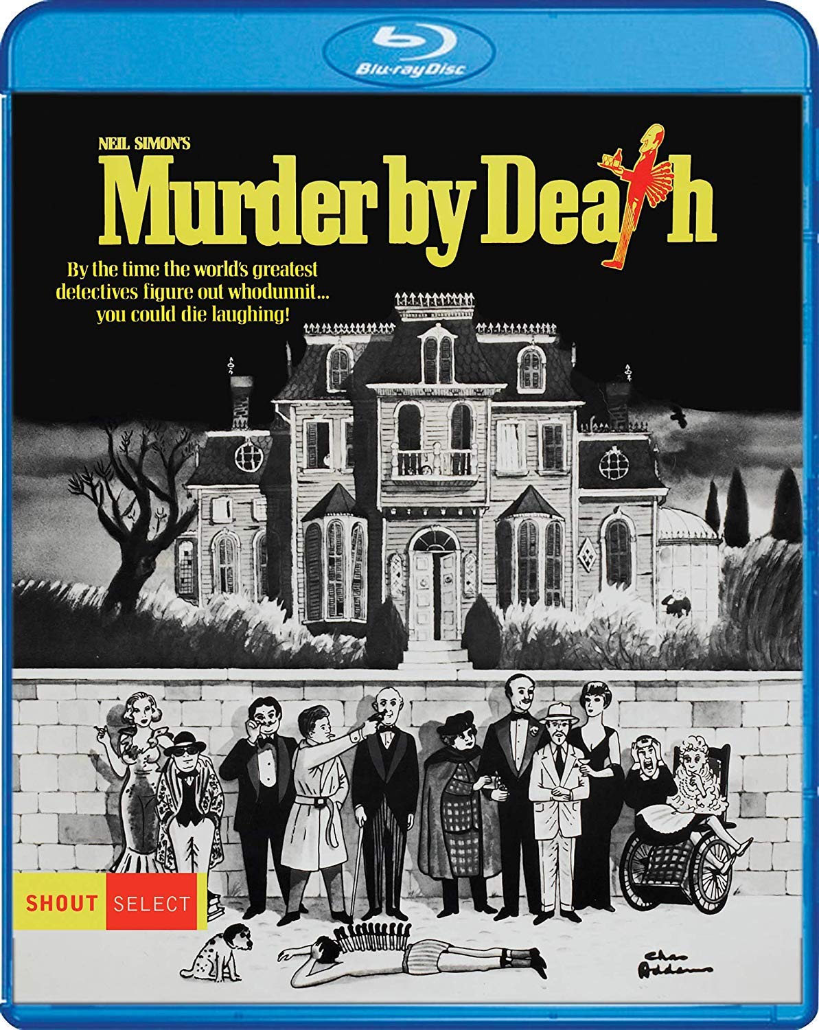 Murder By Death (1976) starring Peter Falk, David Niven, Peter Sellers