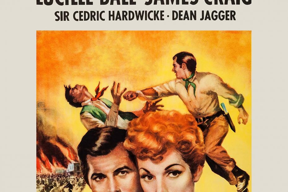 Valley of the Sun (1942) starring James Craig, Lucille Ball, Dean Jagger