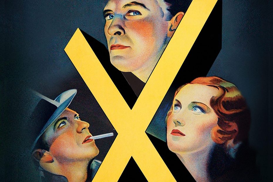 Doctor X (1932), starring Lionel Atwill, Fay Wray, directed by Michael Curtiz