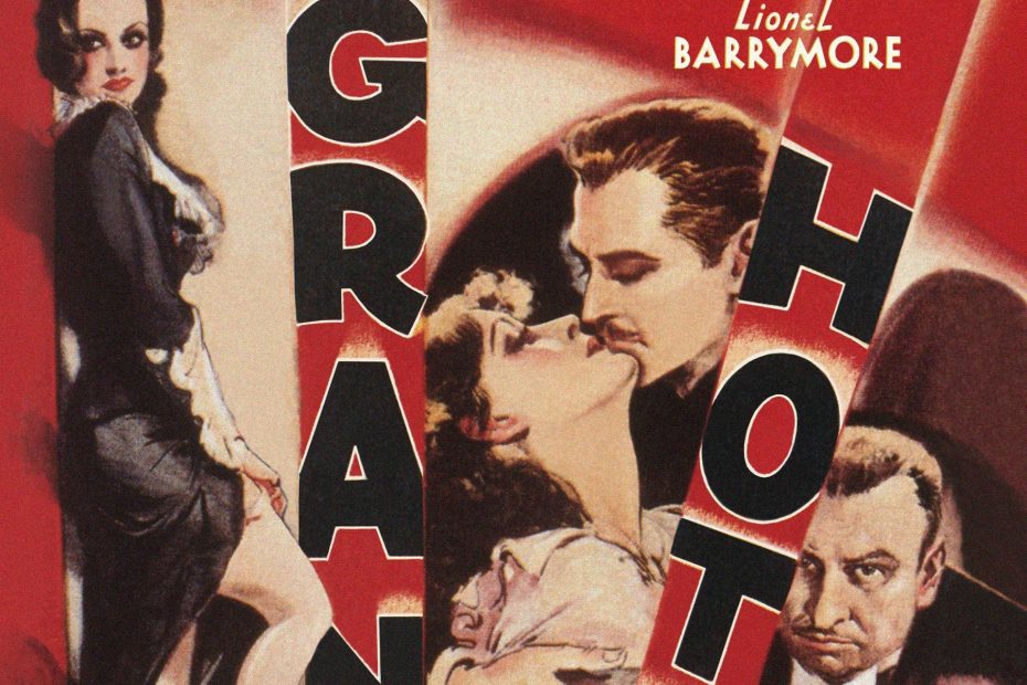 Grand Hotel (1932) starring Greta Garbo, Joan Crawford, John Barrymore, Lionel Barrymore, Wallace Beery