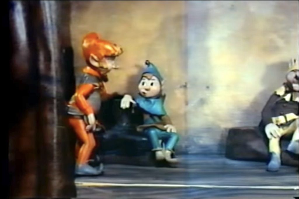 George Pal's puppetoons in "The Cobbler and the Elves" segment of "The Wonderful World of the Brothers Grimm"