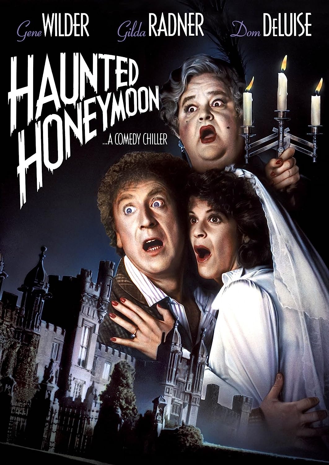 Haunted Honeymoon (1986) starring Gene Wilder, Gilda Radner, Dom DeLuise