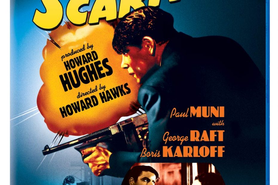 Scarface (1932) starring Paul Muni, Ann Dvorak, George Raft, Boris Karloff