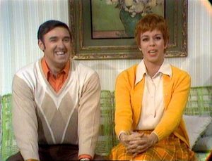 Jim Nabors and Carol Burnett in The Carol Burnett Show season 3 - with her apartment loaded with booby traps!