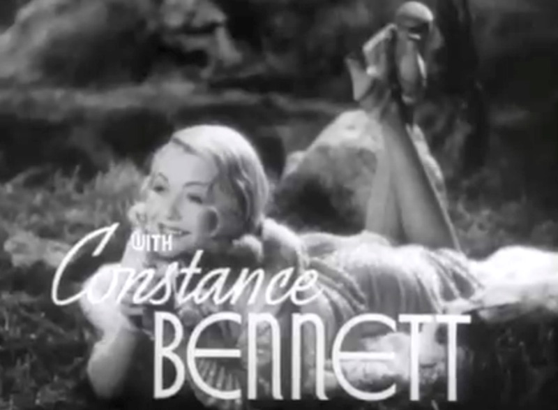 Constance Bennet as the flirty ghost who makes her ghost-husband jealous