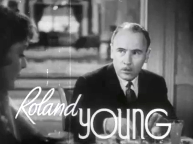 Roland Young at the title character in "Topper" 1937
