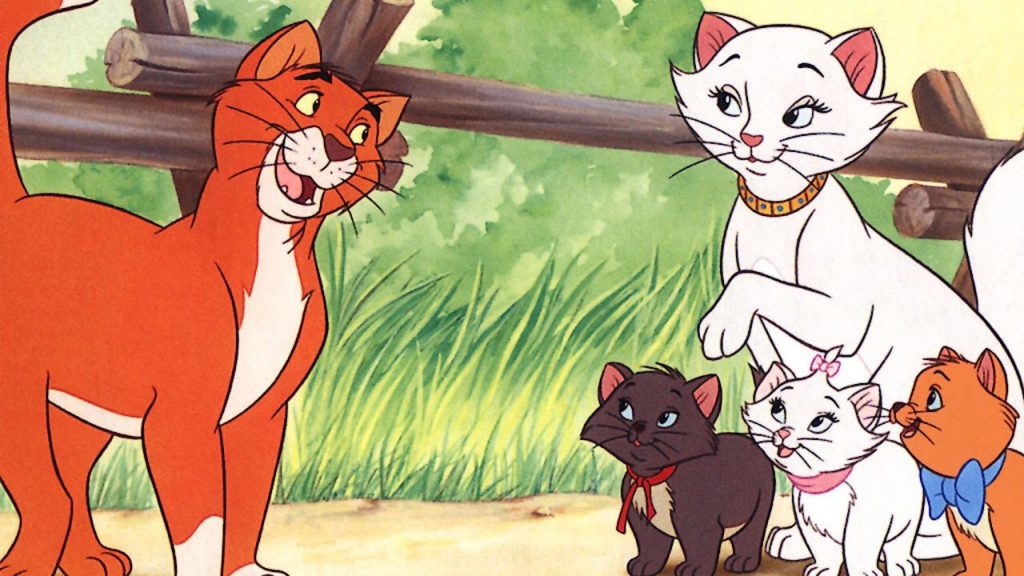 Song lyrics to Everybody Wants to Be a Cat, from the Walt Disney cartoon, The Aristocats, Words and Music by Floyd Huddleston and Al Rinker