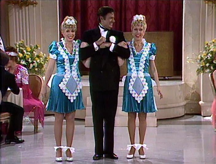 Romantic triangle in "The Doily Sisters" - Carol Burnett, Harvey Korman, Vicki Lawrence - The Carol Burnett Show season 5