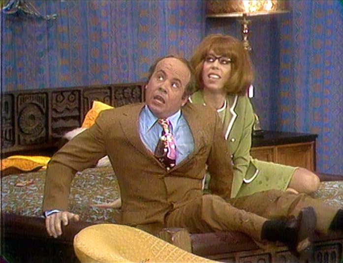 Tim Conway and Carol Burnett bump into each other while shopping for waterbeds