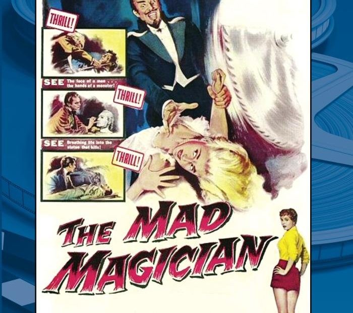 The Mad Magician (1954) starring Vincent Price, Mary Murphy, Eva Gabor