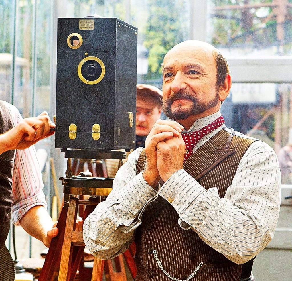 Ben Kingsley as the groundbreaking film maker Georges Méliès
