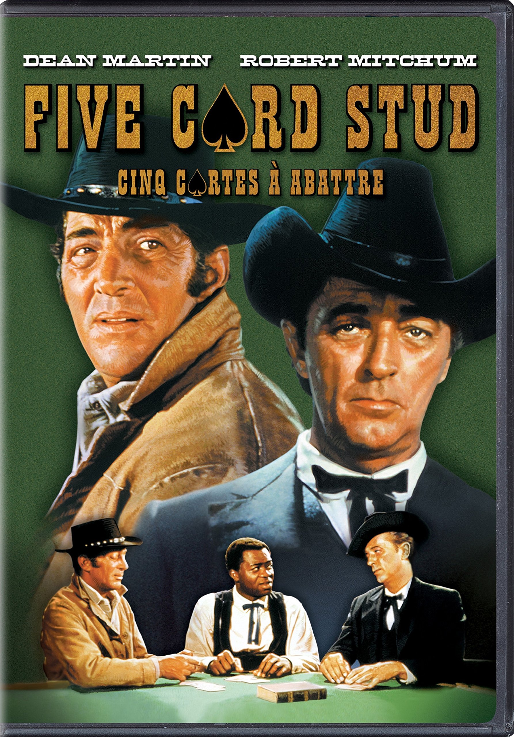 Five Card Stud (1968) starring Dean Martin, Robert Mitchum