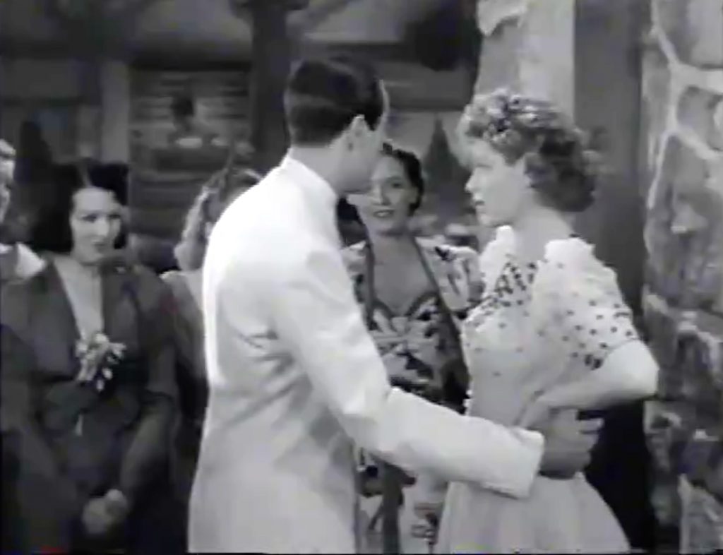 Lucille Ball in "Having Wonderful Time"