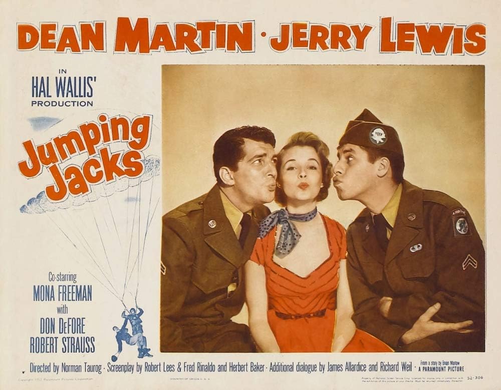 Dean Martin • Jerry Lewis in Hal Wallis' production Jumping Jacks