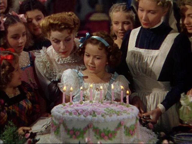 A birthday party for the little princess before her turn of fortunes