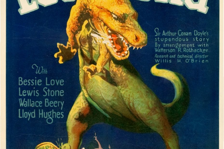 The Lost World 1925 movie poster