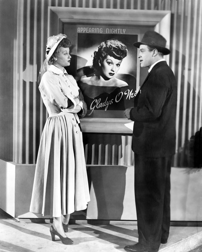 Sorrowful Jones (Bob Hope) tries to recruit his ex-girlfriend Gladys (Lucille Ball)