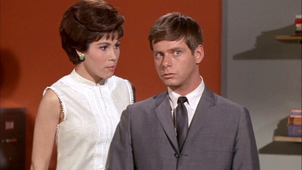 Michelle Lee & Robert Morse in How to Succeed in Business Without Really Trying
