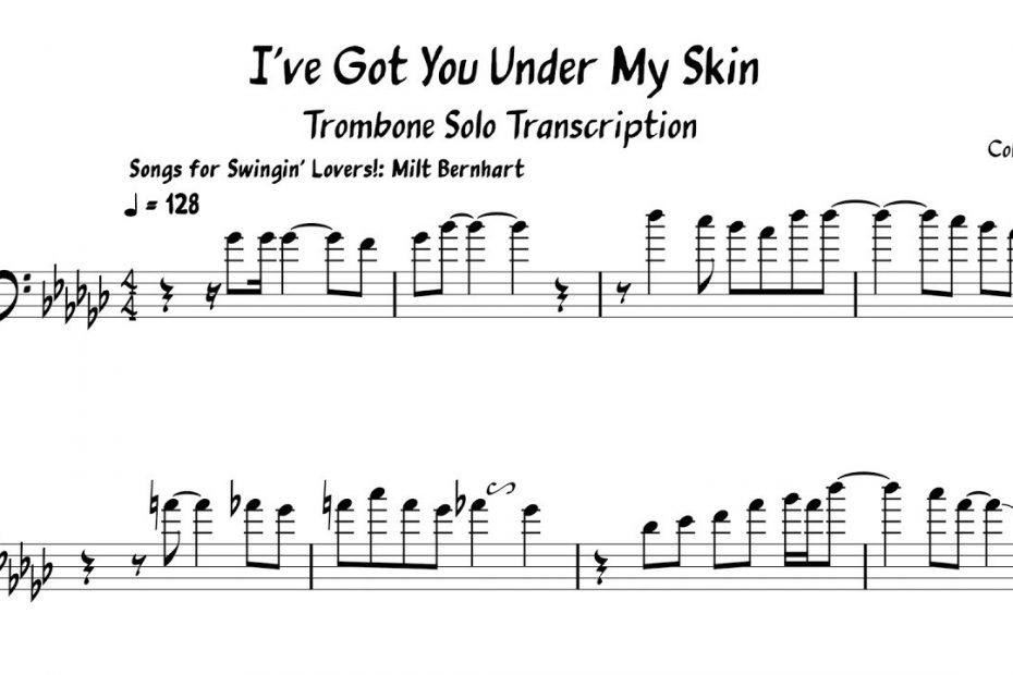 Song lyrics to I've got you under my skin (1936), written by Cole Porter