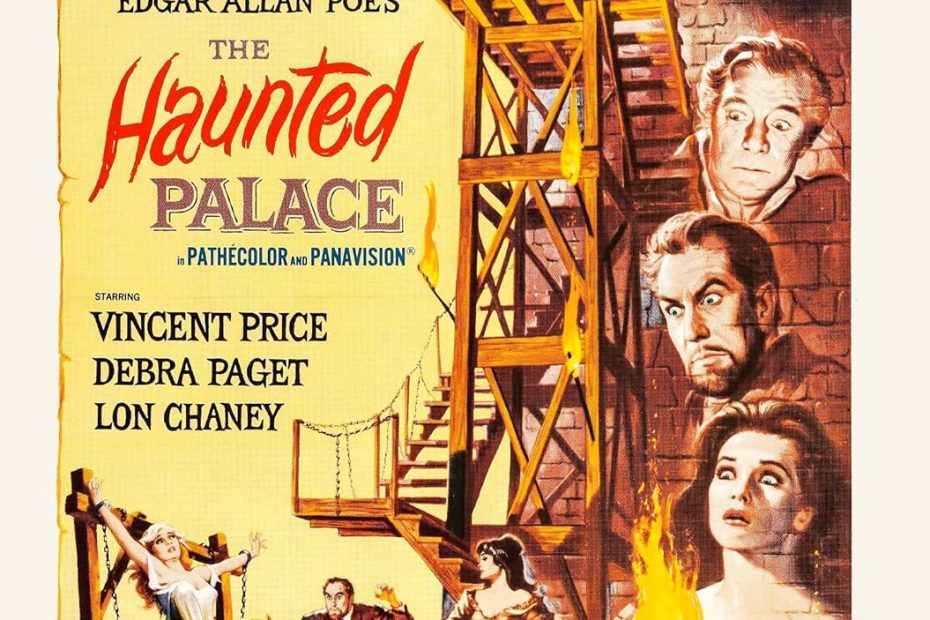 The Haunted Palace (1963) starring Vincent Price, Debra Paget, by Roger Corman