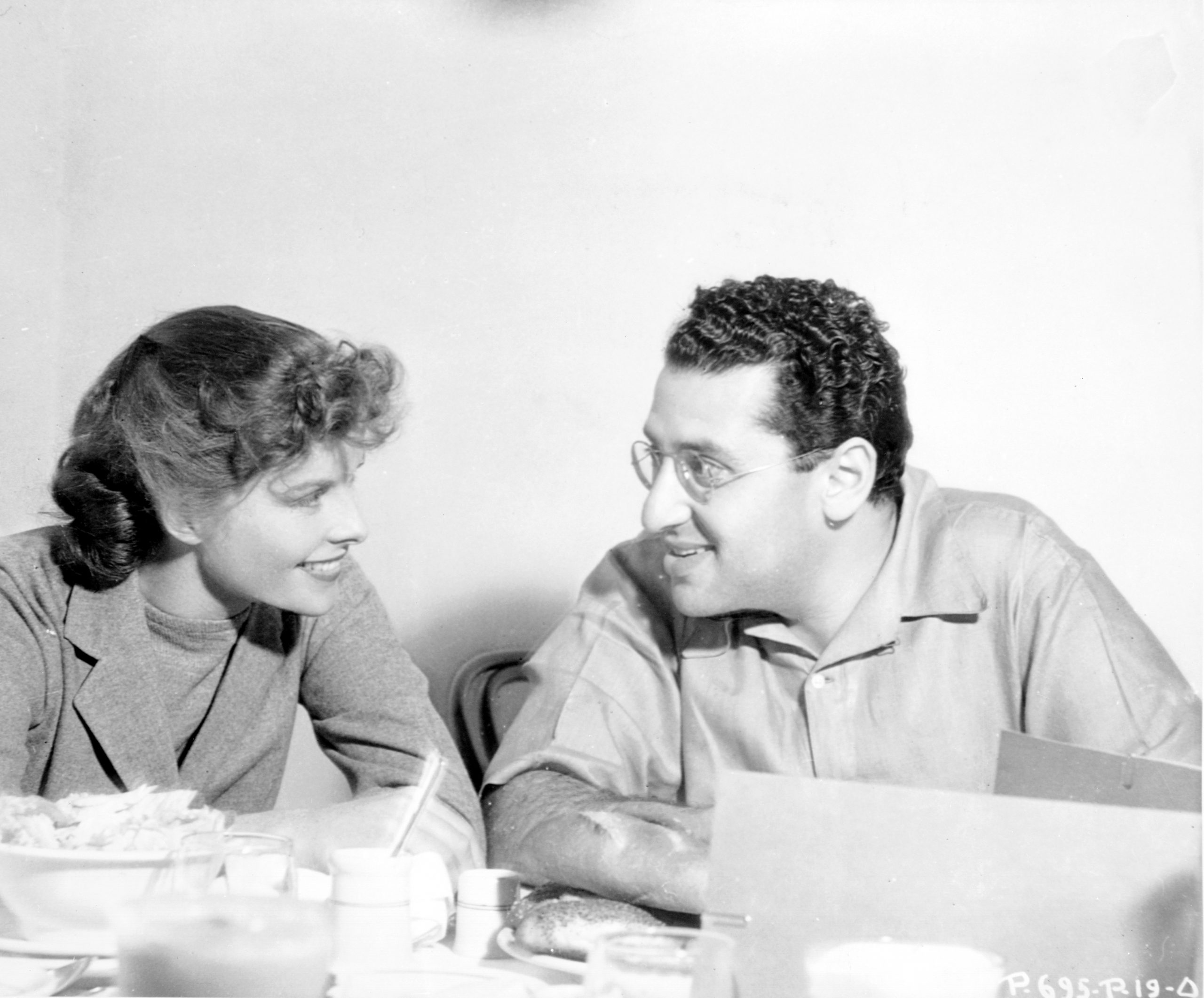 Katharine Hepburn & her director George Cukor pose during production of LITTLE WOMEN (1933). They were frequent collaborators and lifelong friends. 