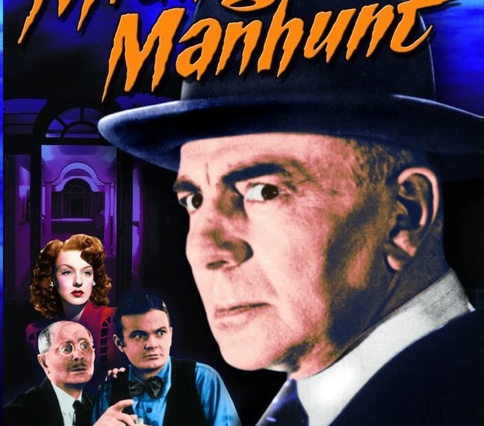 Midnight Manhunt (1945) starring William Gargan, Ann Savage, George Zucco