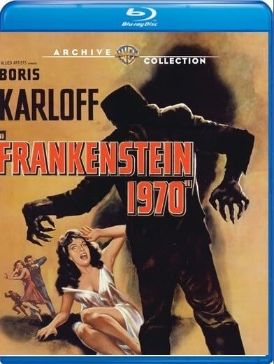 Frankenstein 1970 starring Boris Karloff