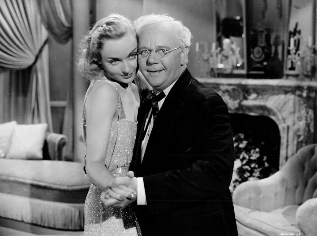 Carole Lombard and Charles Winninger in "Nothing Sacred"