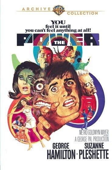 The Power (1968) starring George Hamilton, Suzanne Pleshette, by George Pal