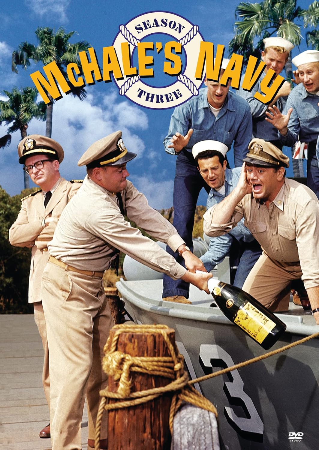 McHale's Navy Season 3, starring Ernest Borgnine, Tim Conway