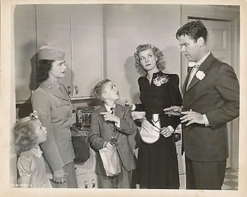 Cast of Blondie's Lucky Day - Penny Singleton, Arthur Lake …