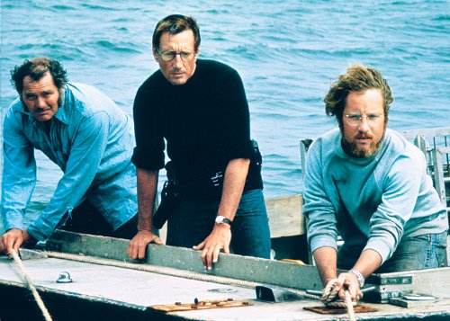 Shark hunters - Quint, Brody, Hooper