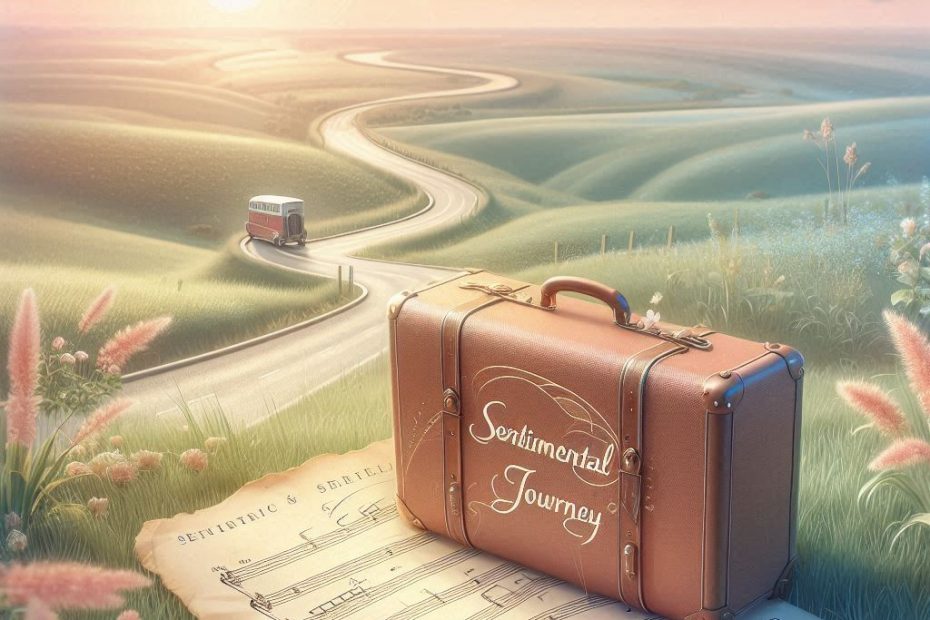 Song lyrics to Sentimental Journey, written by John T. Williams, Benjamin Homer, Bud Green