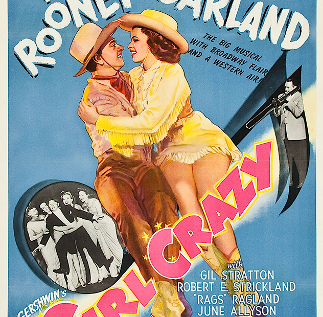 Girl Crazy (1943) starring Mickey Rooney, Judy Garland
