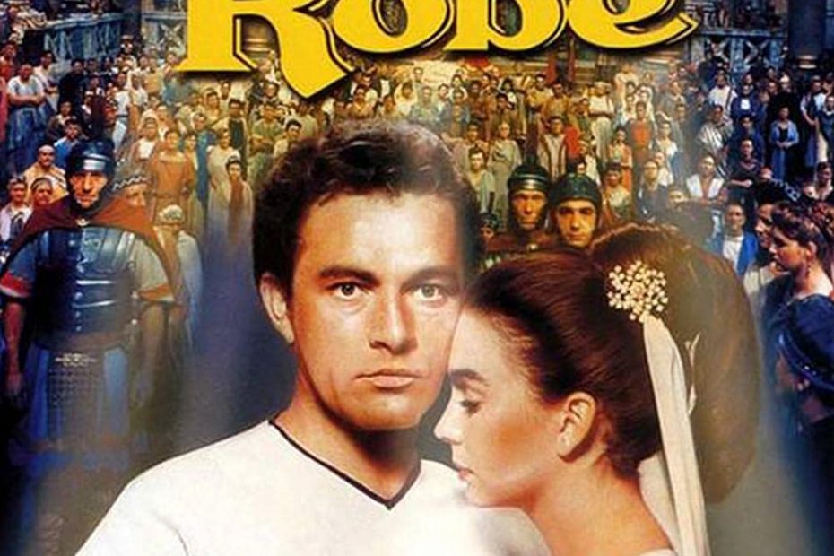 The Robe (1953) starring Richard Burton, Victor Mature, Jean Simmons