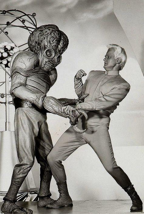 One of the crazed mutant slaves attacking Exeter