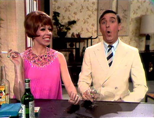 Carol Burnett and Jim Nabors in the Blind Date sketch
