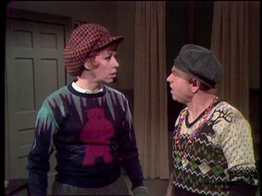 Carol Burnett and Mickey Rooney in a movie spoof, "Kids Town"